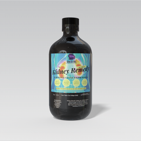Kidney Remedy (Liquid) Herbal Therapy - Kidney Cleanse, Best For Dialysis