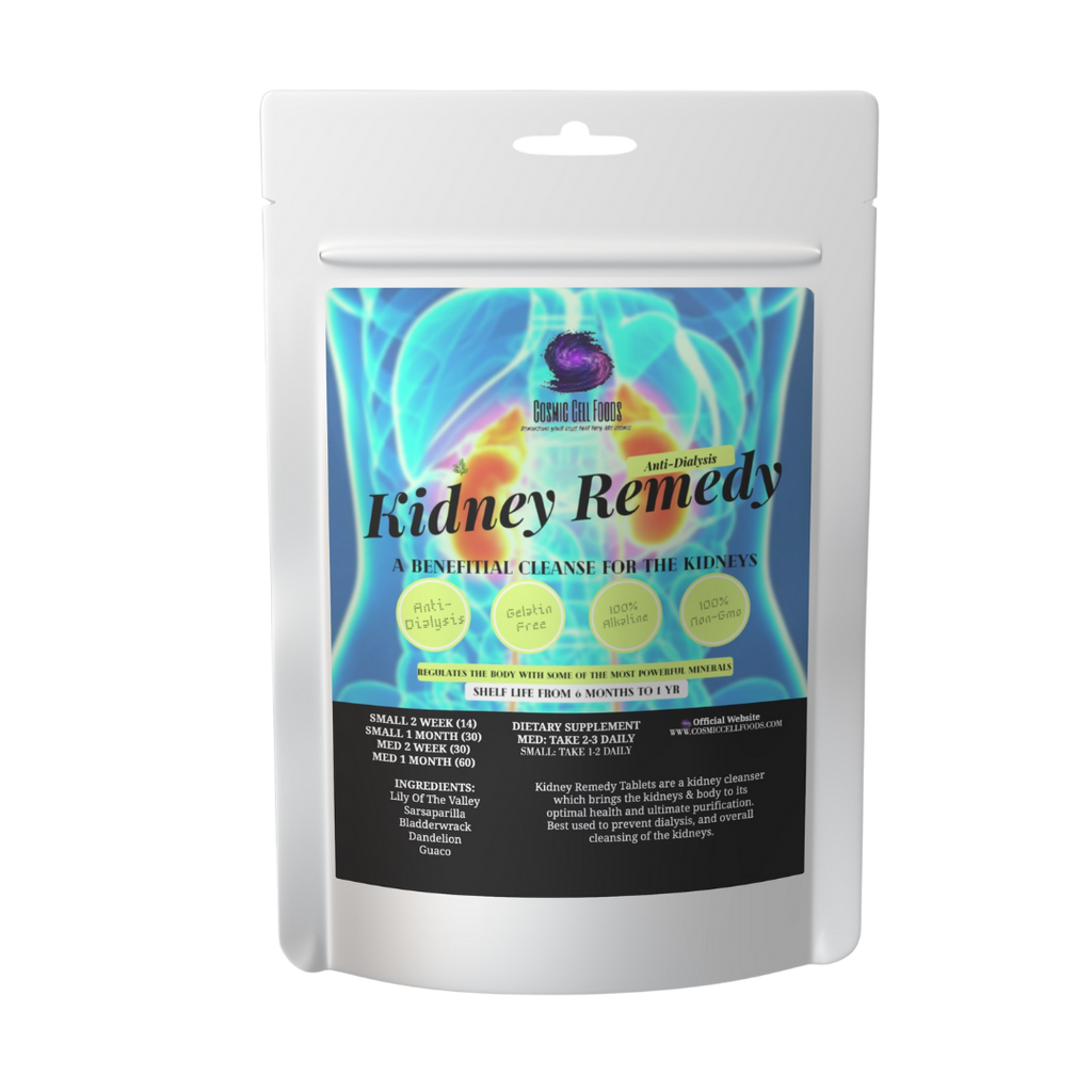 Kidney Remedy Herbal Therapy - Kidney Cleanse, Best For Dialysis