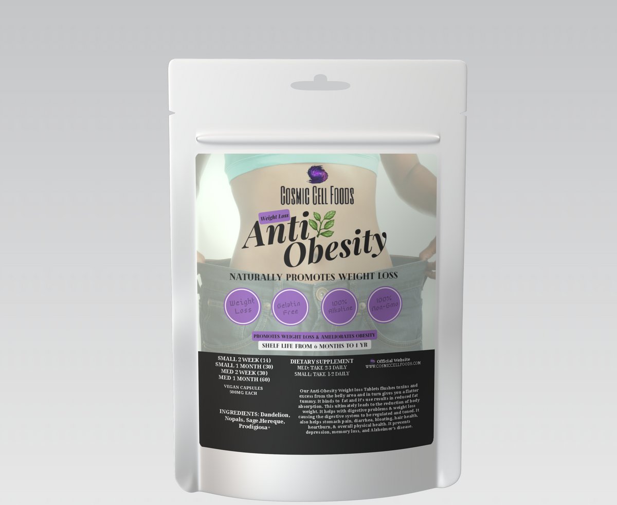 Anti-Obesity Weight Loss Cellular Cleanse Package | Natural Weight Loss | No Side Effects | Burn Fat Fast
