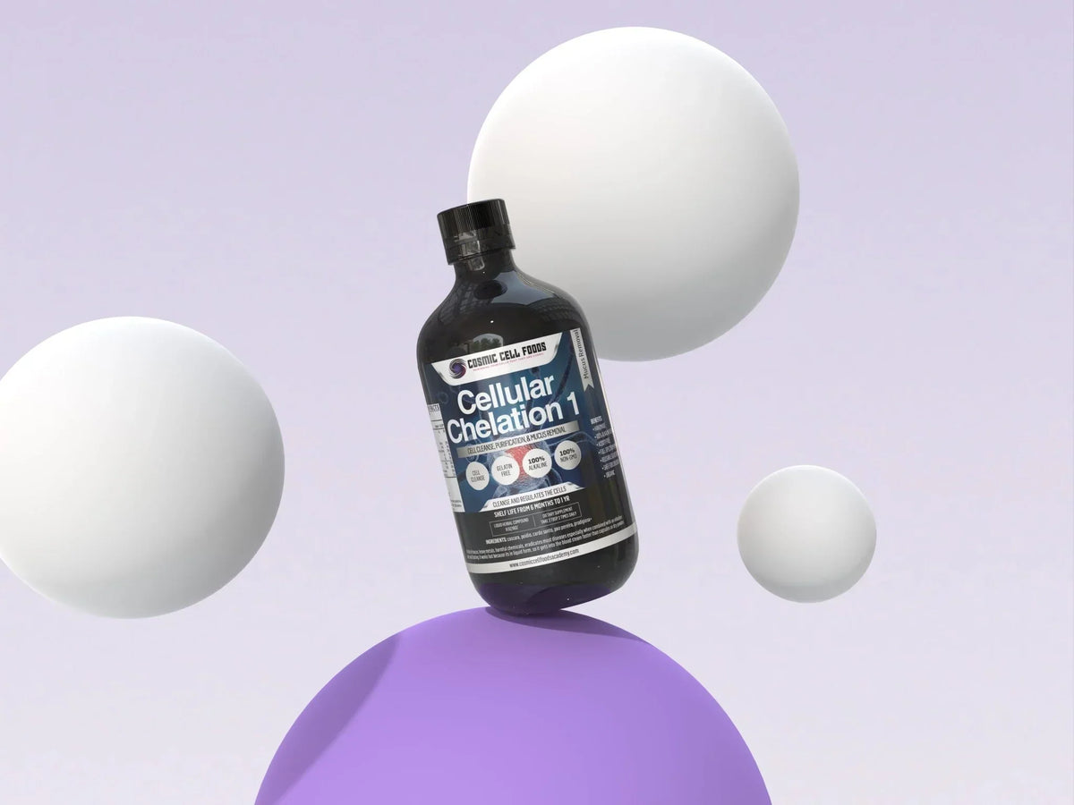 CELLULAR CHELATION 1 - CELLULAR DETOX & REPAIR | MUCUS & HEAVY METAL REMOVAL