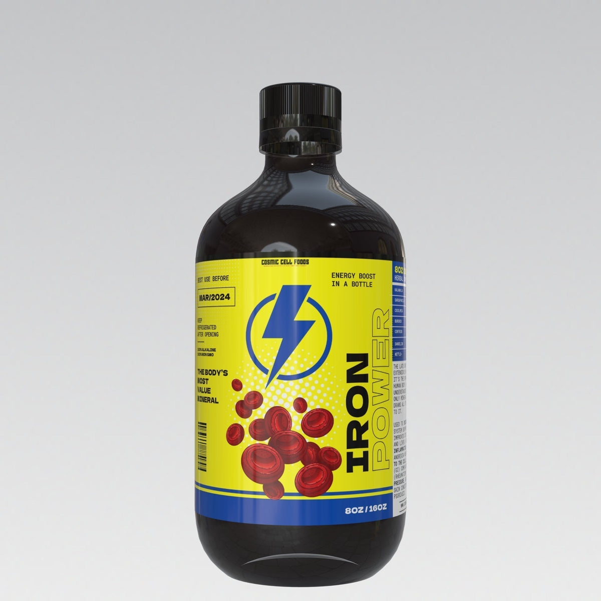 IRON POWER BUNDLE - FAST ACTING ENERGY & CELLULAR PURIFICATION - The Cosmic Chef