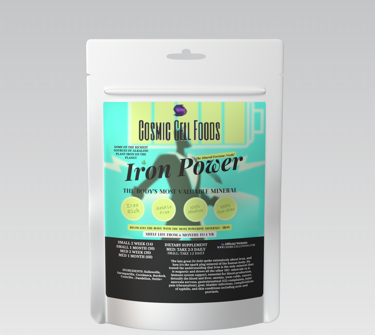 [BUY 1 GET 1] Iron Power Herbal Tablets - One of The Body's Most Important Minerals